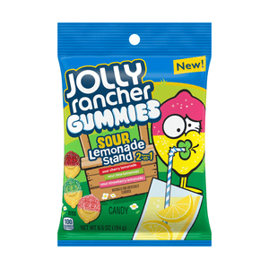Jolly Rancher Gummies Sour Lemonade 6.5oz X 12 Units