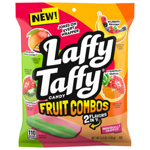 Laffy Taffy Fruit Combos Peg Bag 6oz X 9 Units