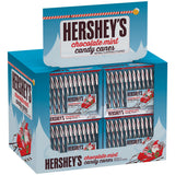 Hershey's X-Mas Choc. Mint Candy Canes 5.28oz X 24 Units
