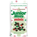 X-Mas Junior Mints Holiday Minis Stand-Up Bags 4.5oz X 12 Units