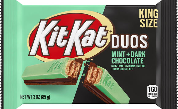 KIT KAT DUO'S DARK CHOCOLATE MINT - KING SIZ