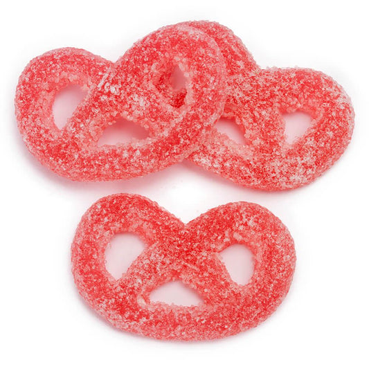 Gustaf's Bulk Raspberry Jelly Pretzels 2.2lb X 1 Unit