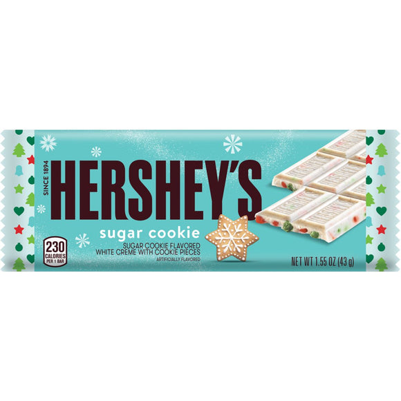 Hershey's X-Mas Sugar Cookie Bar 1.55oz X 24 Units
