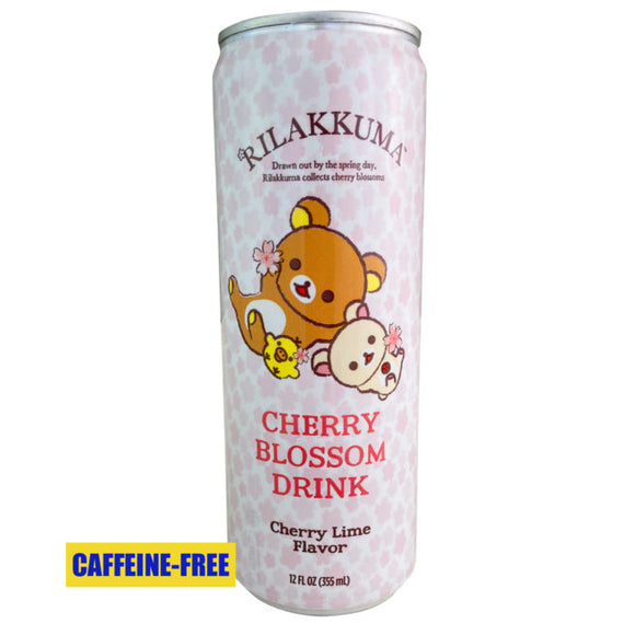 Boston America - Rilakkuma Cherry Blossom Drink Pop 355ml X 12 Units
