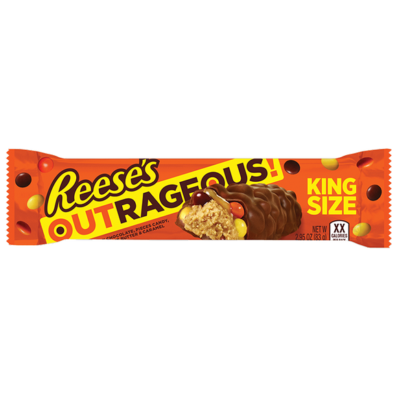 HERSHEY REESE OUTRAGEOUS KING SIZE
