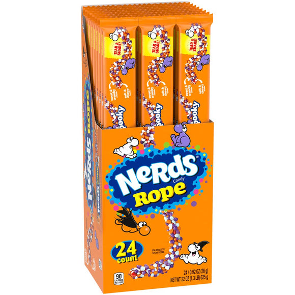 Halloween -  Spooky Nerds Ropes .92oz X 24 Units