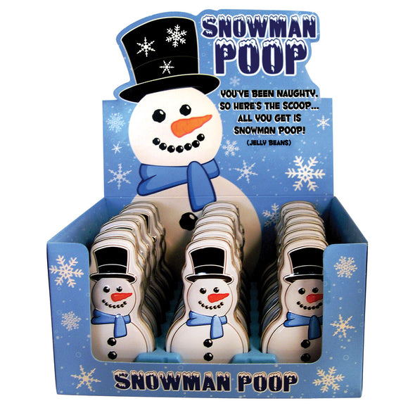 Boston America Snowman Poop Jelly Beans X 18 Units