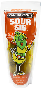 Van Holten's King Size Pickle Sour Sis  X 12 Units