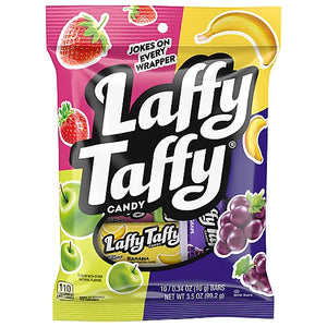 Wonka Laffy Taffy Peg Bag 3.5oz X 12 Units