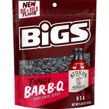 Conagra Big's - Sunflower Seeds Tangy Bbq 5.35oz X 12 Units