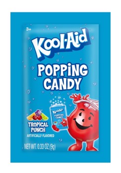 Kool-Aid Popping Candy - Tropical Punch .33oz X 20 Units