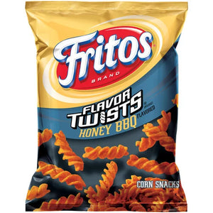 Fritos Twists Honey Bbq Corn Chips 2oz X 64 Units