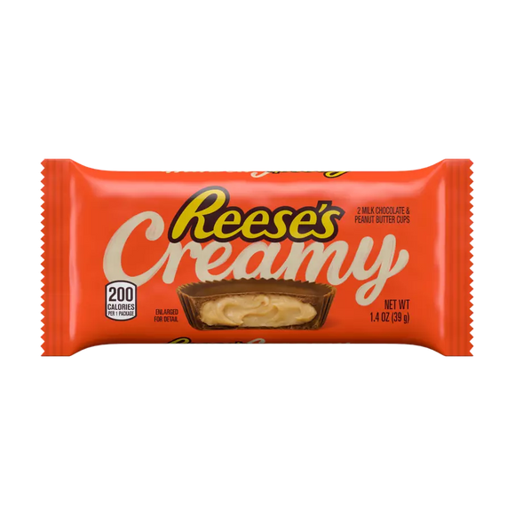 Reese's Creamy Milk Chocolate Peanut Butter Cups Standard Size 1.4oz X 24 Units