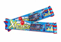 SINGLE AIRHEADS XTREMES SOUR BELTS BLUEST RASPBRY