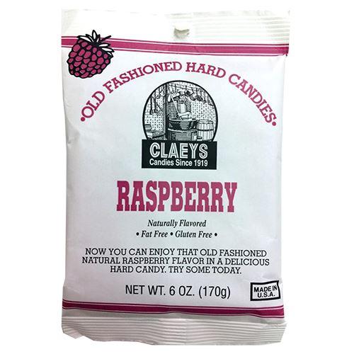 CLAEYS OLD FASHIONED HARD CANDIES - NATURAL RASPBERRY