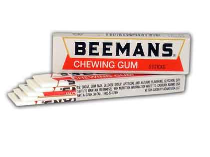 NOSTALGIC BEEMANS GUM SINGLE 