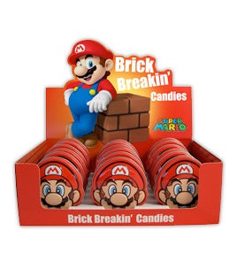 Boston America - Nintendo - Mario Brick Breaking Candy Tin X 18 Units