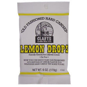 CLAEYS OLD FASHIONED HARD CANDIES - NATURAL LEMON 