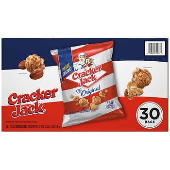 Cracker Jacks Bags 1.25oz X 30 Units