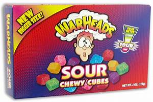 THEATER BOX WARHEADS CHEWY CUBES