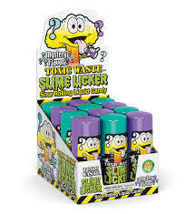 Toxic Waste Slime Licker Mystery Flavors 2 Oz X 12 Units