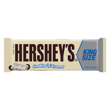 Hershey's Cookie N Creme King Size 2.6oz X 18 Units
