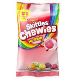 Uk Skittles Chewies - No Shell Peg 125g X 12 Units