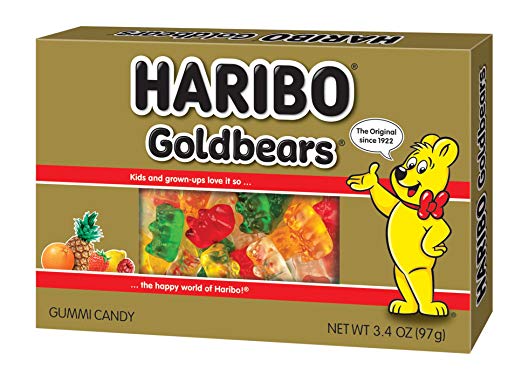 HARIBO GOLD BEARS THEATRE BOX