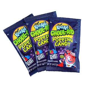 Kool-Aid Ghoul Popping Candy 3pack 0.74 Oz  X 12 Units // Exp 24 March 2025