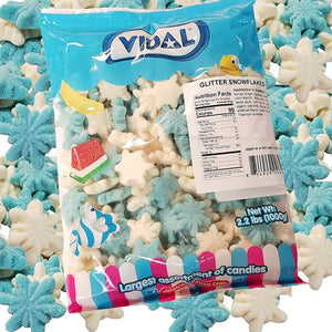 Vidal Bulk Gummi Snowflakes 2.2 Lb