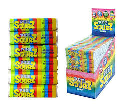 Pez Refills Rolls Sourz Candy 6 Pack X 12 Units