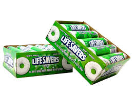 LIFESAVERS HARD ROLL WINTOGREEN 