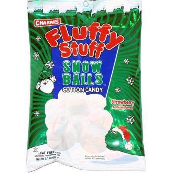 Charms Christmas Fluffy Stuff Snow Balls 2.1oz X 24 Units