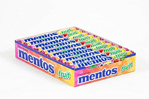 Mentos Mixed Fruit Roll 1.34 Oz X 20 Units